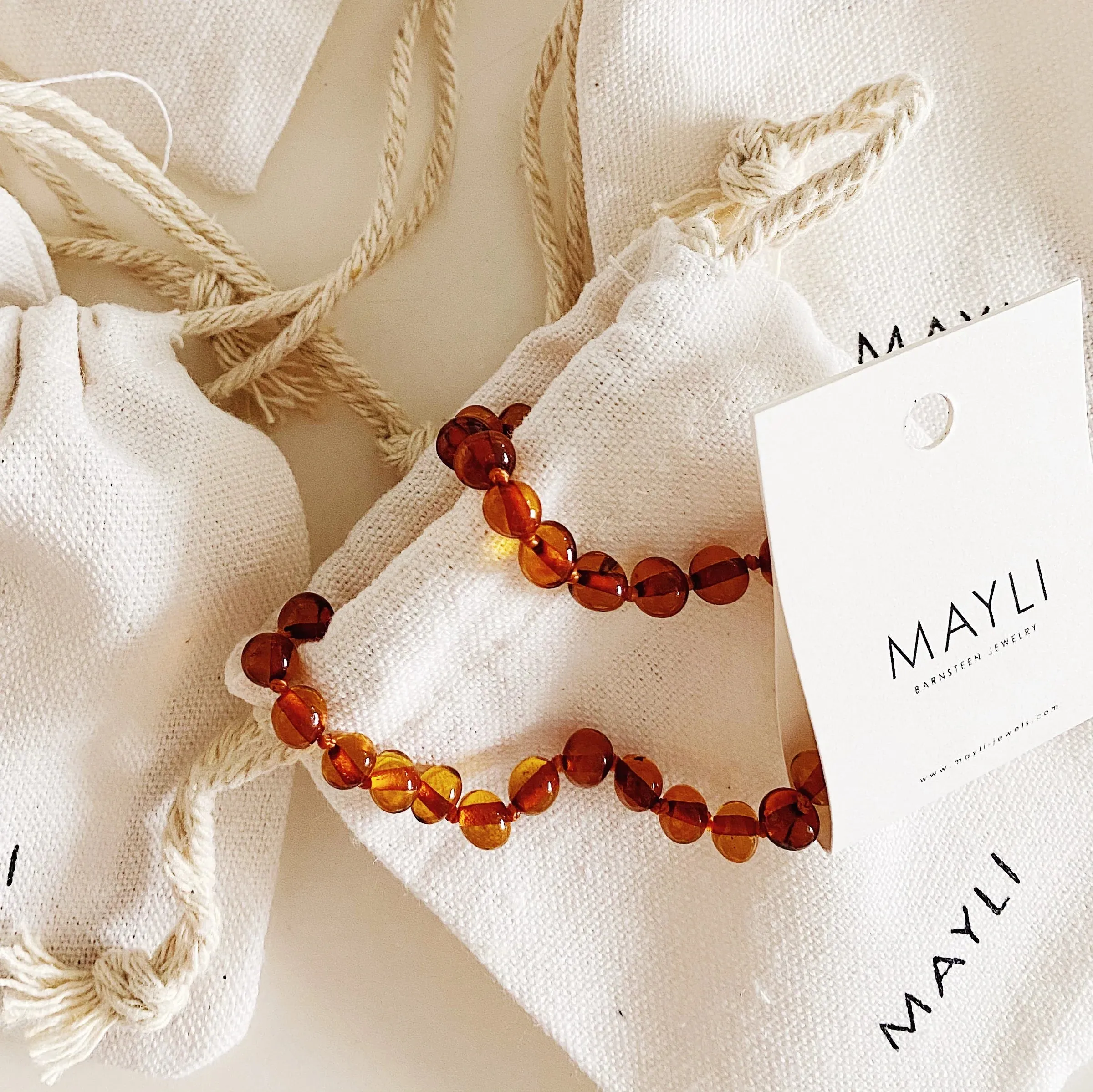 Amber Baby Bracelet