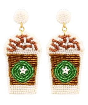 Coffee Cup Earrings