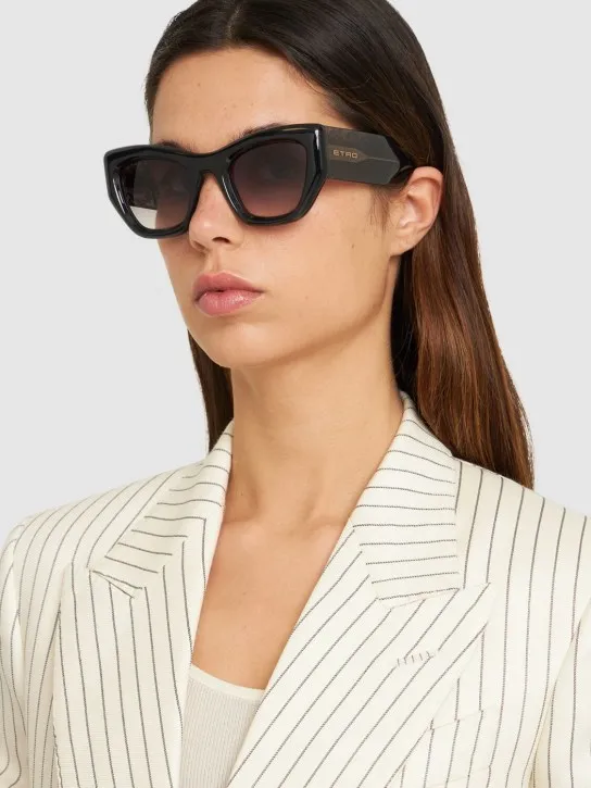Etro   Paisley cat-eye sunglasses 