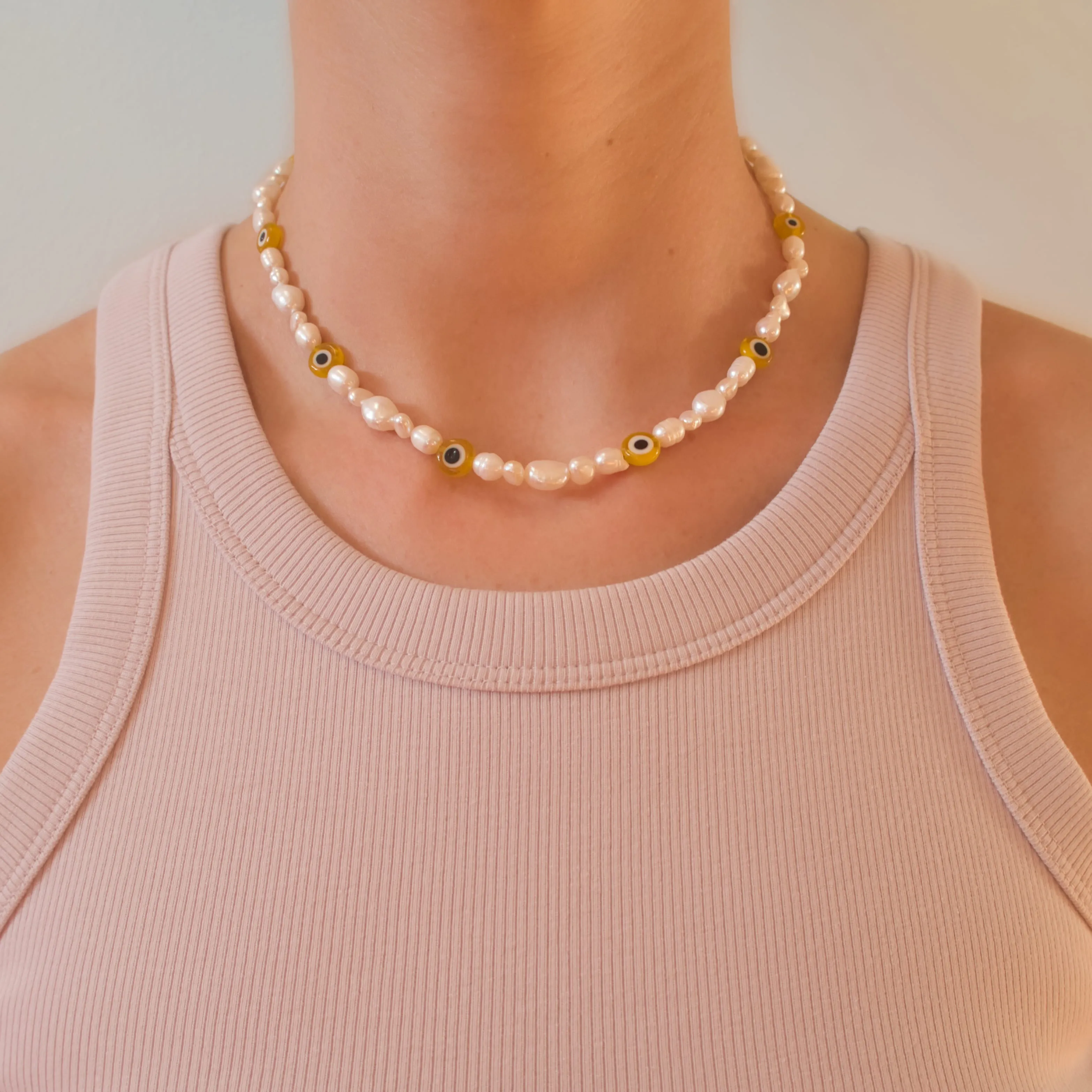 GOLDEN EYE NECKLACE
