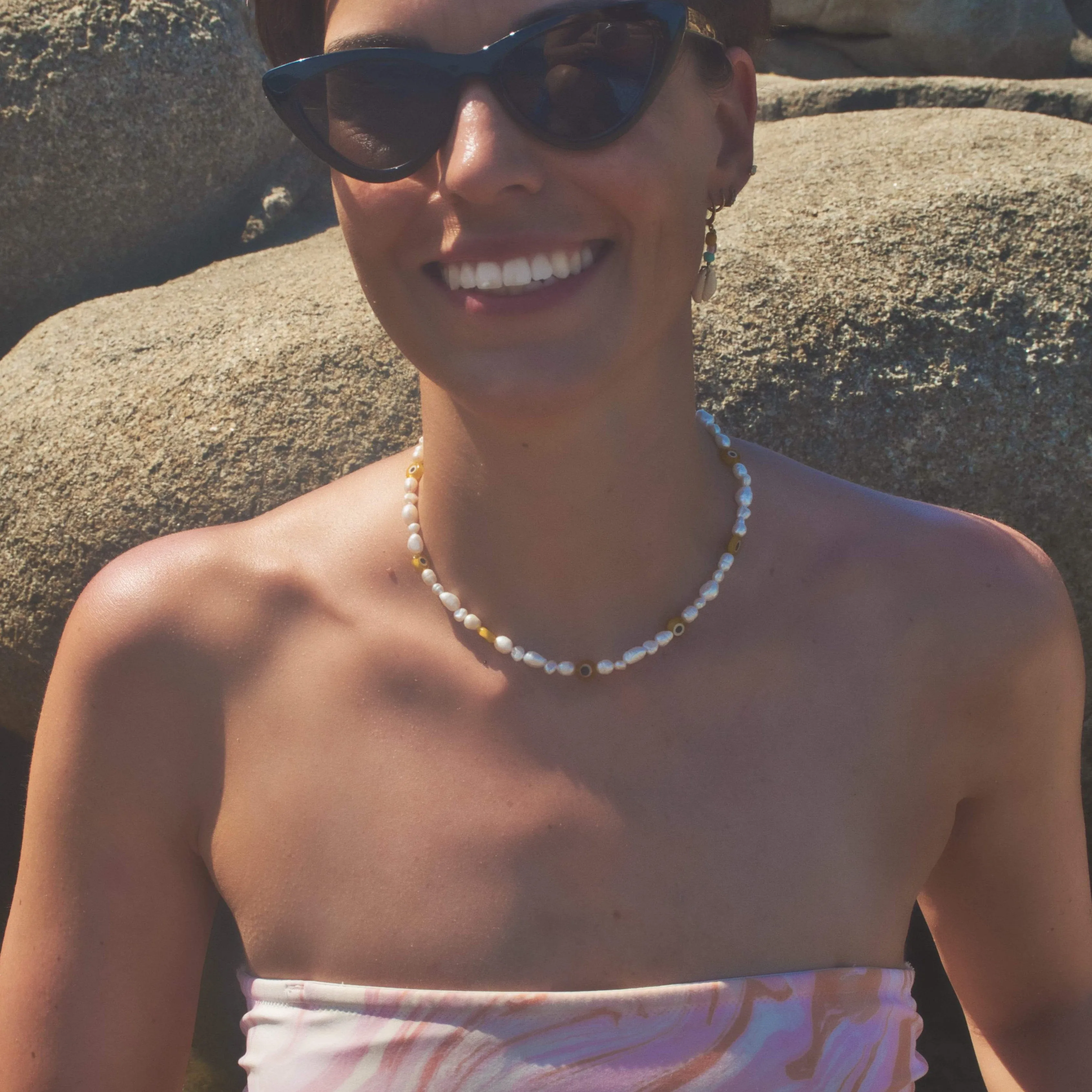 GOLDEN EYE NECKLACE