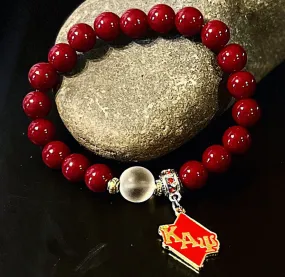 LKappa Alpha Psi Beaded Bracelet