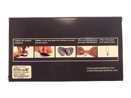 Love Pearl Necklace Kit w/ Real Pearl in Oyster