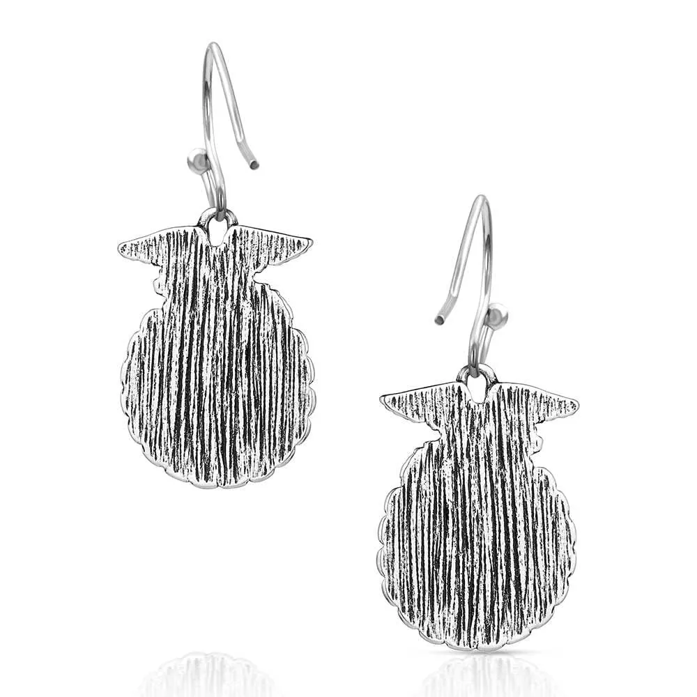 Montana Silversmiths FFA Emblem Earrings
