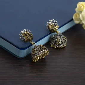 Peacock Drop Earrings