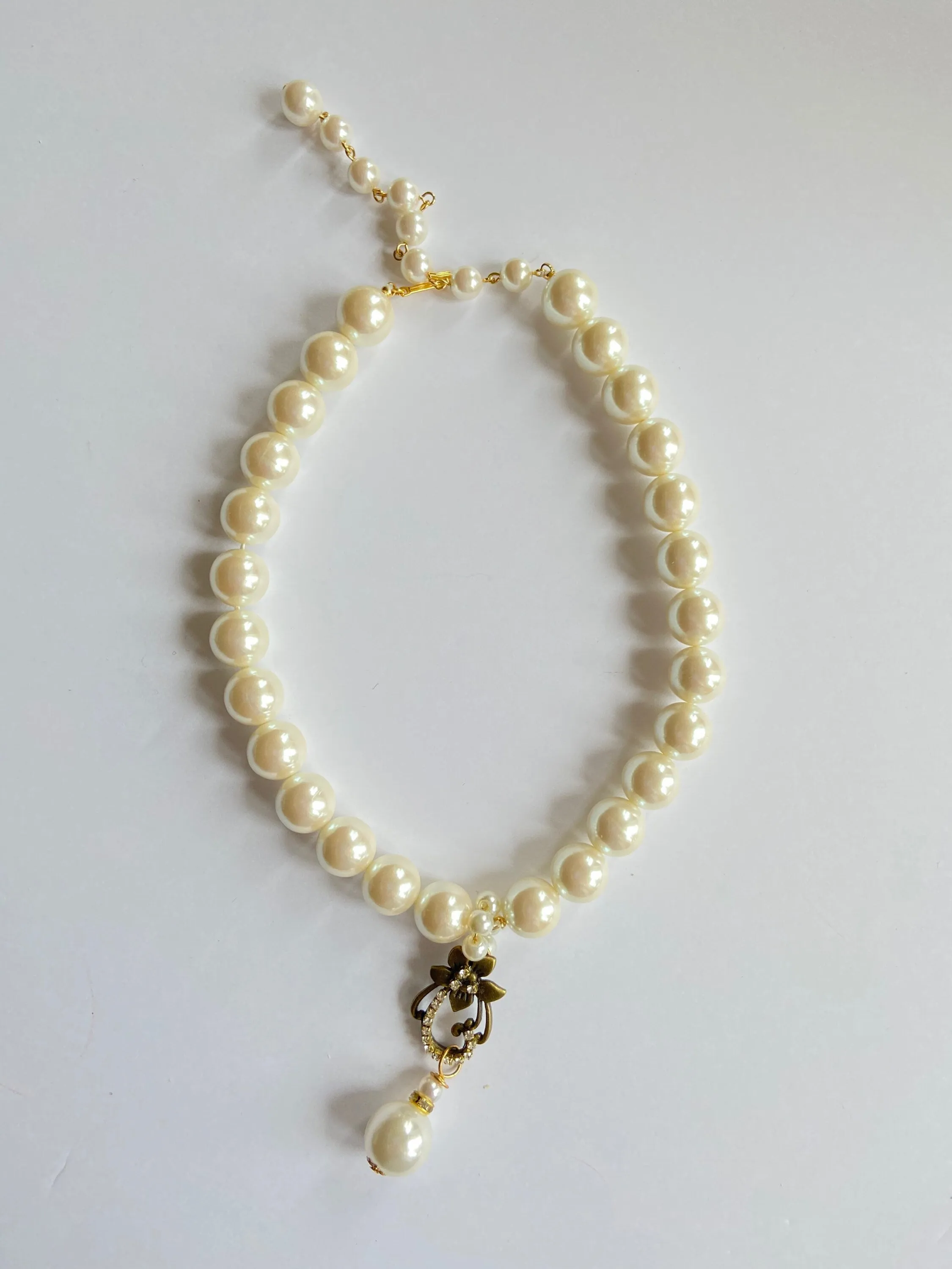 Princess Pearl Choker Necklace