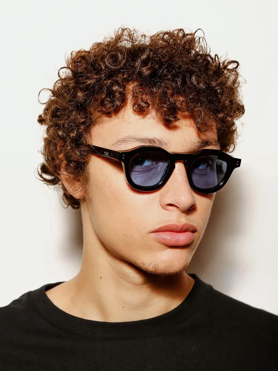 S105 Solar Black Blue sunglasses