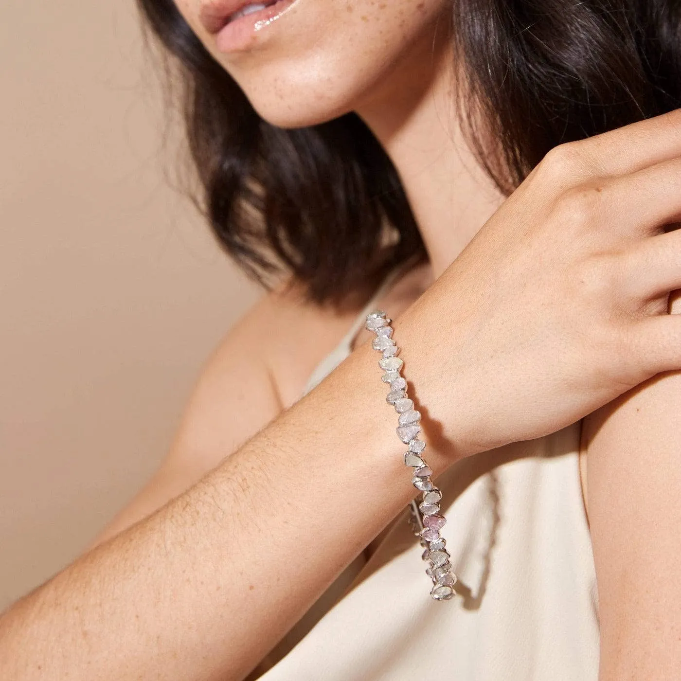 Tabitha Fancy Sapphire Bangle