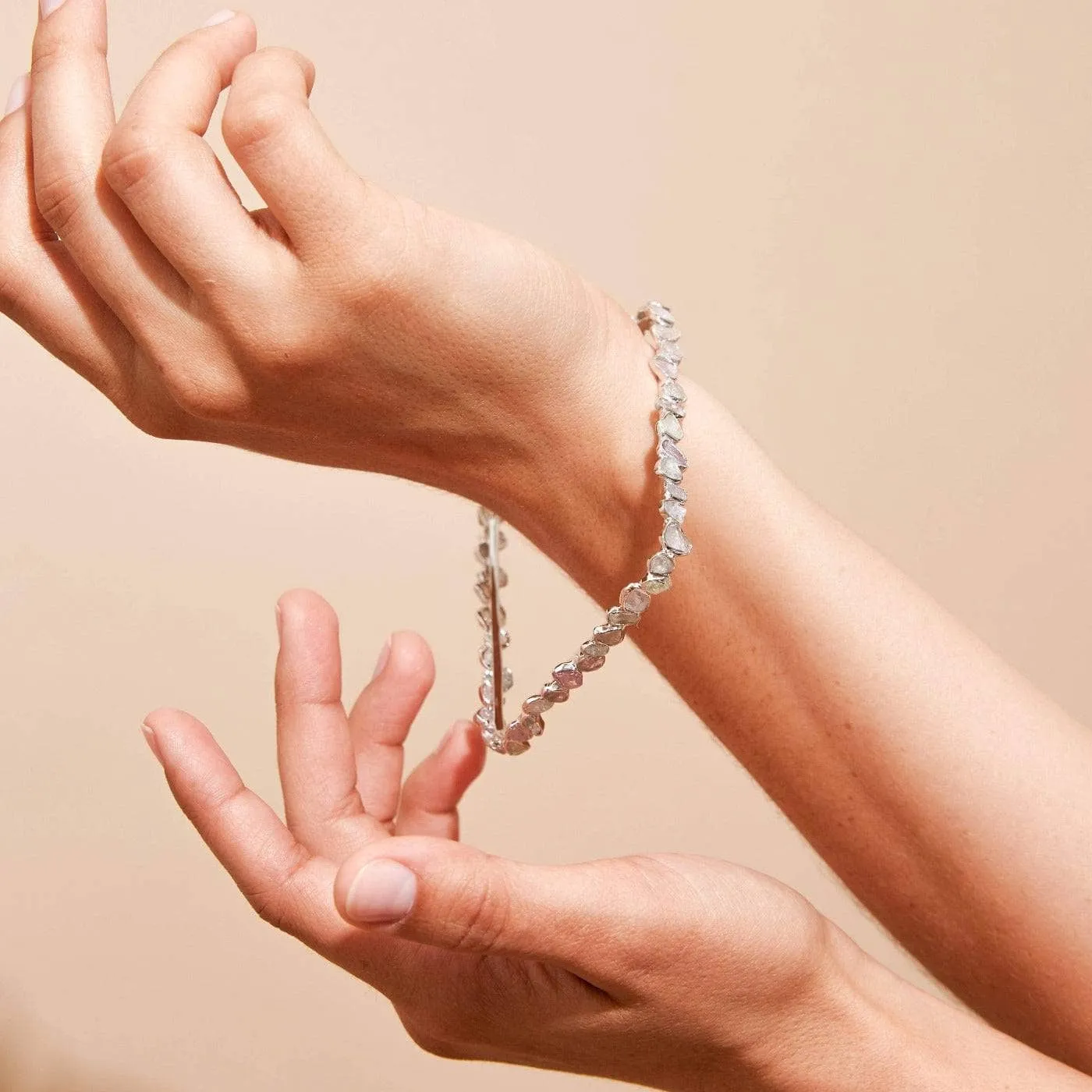 Tabitha Fancy Sapphire Bangle