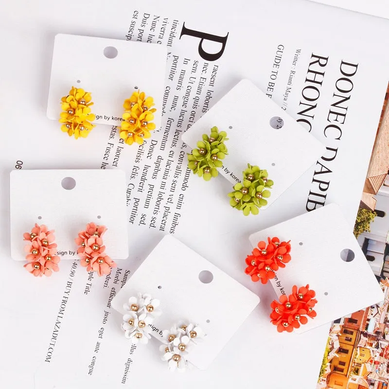 TEEK - Flourish Flower Hoop Earrings