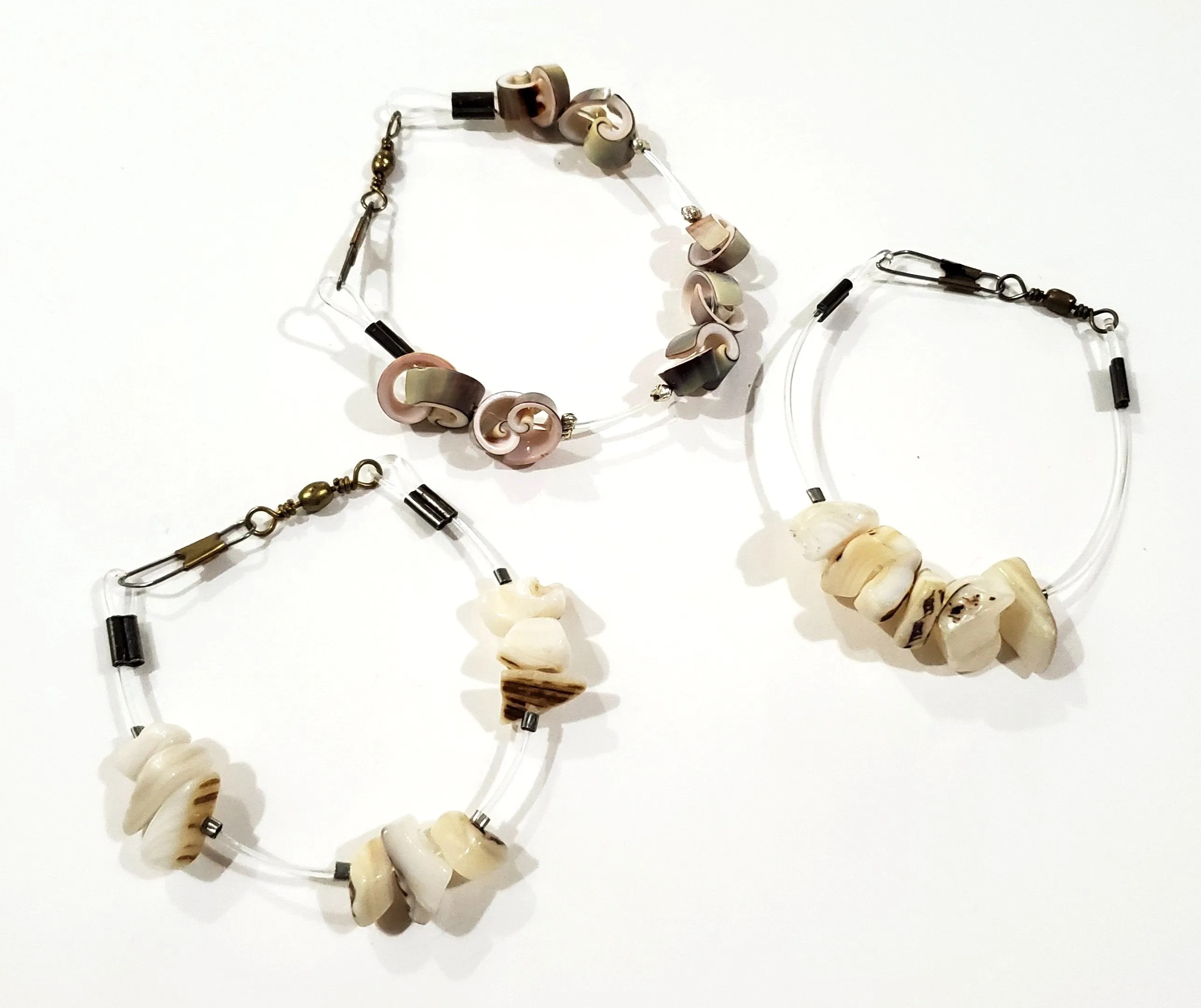 Twin Shem Shells Bracelets