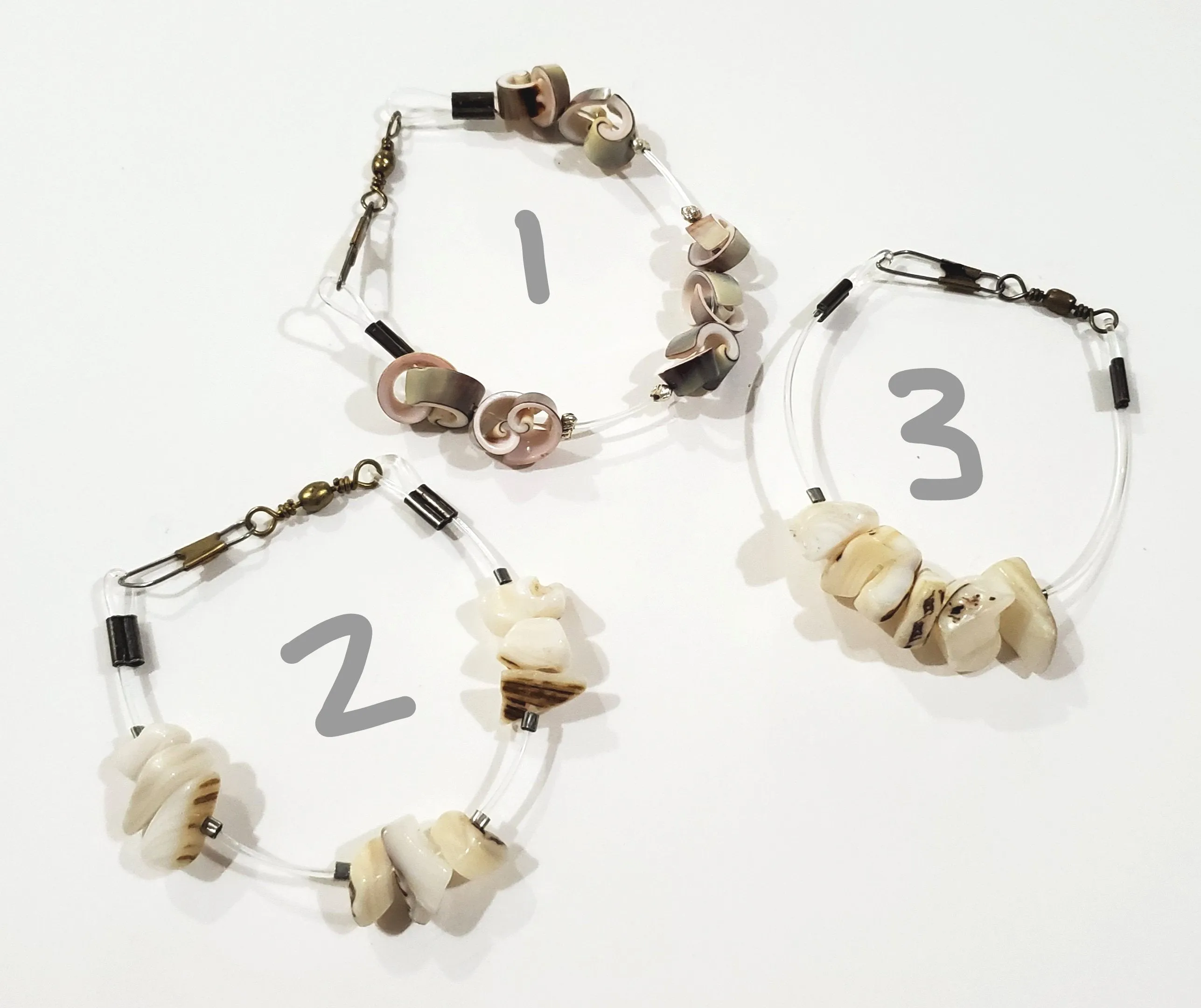 Twin Shem Shells Bracelets