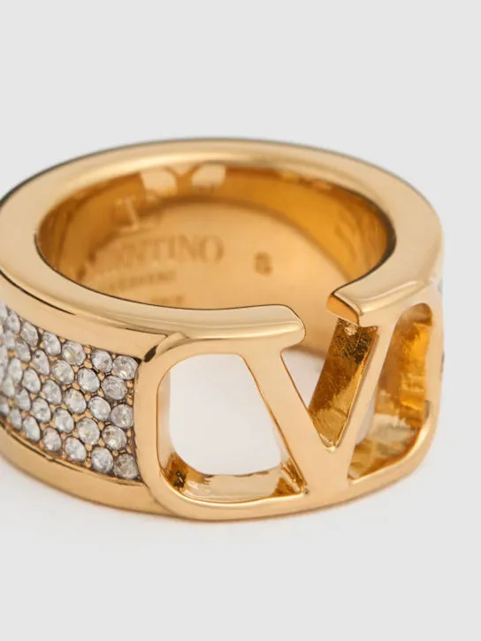 Valentino Garavani   Vlogo Signature band ring 
